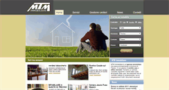 Desktop Screenshot of mtmimmobiliare.it
